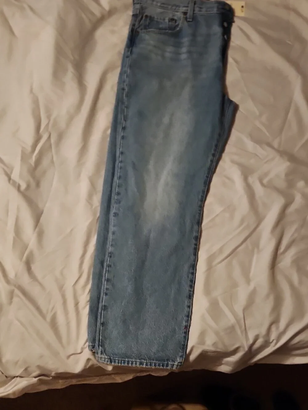 Levi's Light Blue Straight Leg Jeans